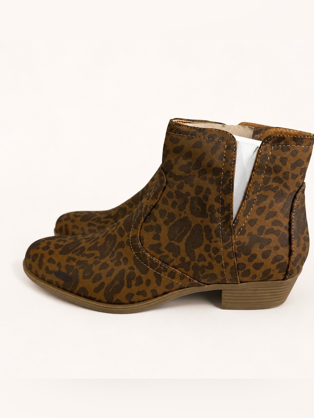 Sugar Women’s Ankle Boots sz 10 Animal Print Booties NEW # box 999